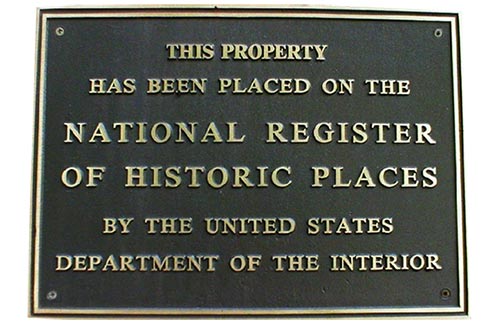 National Registry of Historic Places
